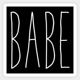 BABE Sticker